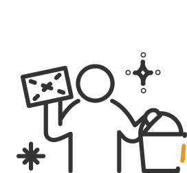 掃除のイラスト