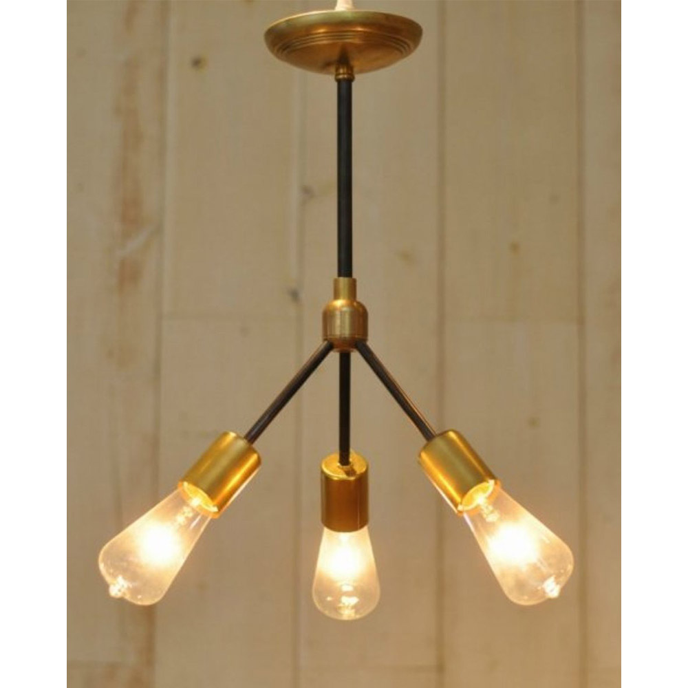 SOLID BRASS LAMP 3ARM 45° / BLACK / ACME Furniture（アクメファニチャー） / ペンダントライト / ACM10234_dt_10.jpg