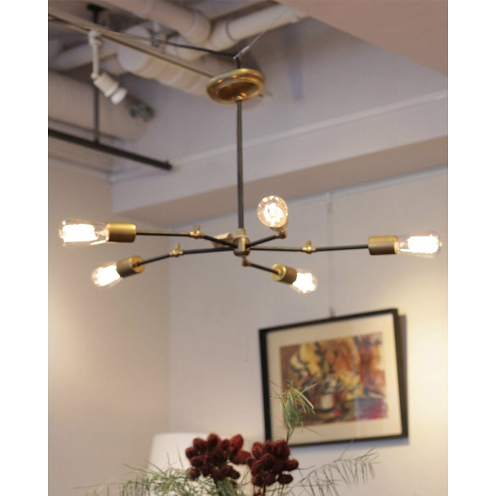 SOLID BRASS LAMP 5ARM / BLACK / ACME Furniture（アクメファニチャー） / ペンダントライト / ACM10238_dt_11.jpg
