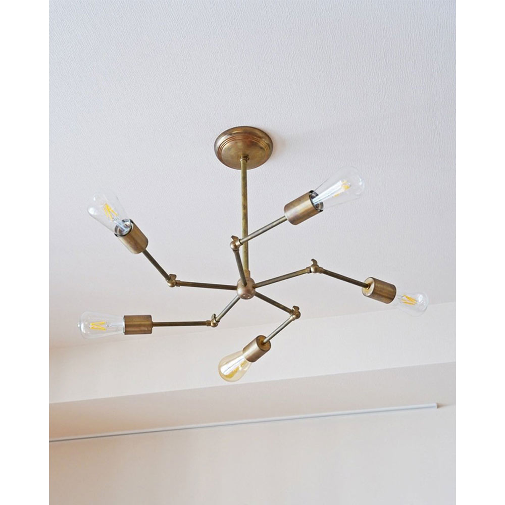 SOLID BRASS LAMP 5ARM / BRASS / ACME Furniture（アクメファニチャー） / ペンダントライト / ACM10239_dt_07.jpg