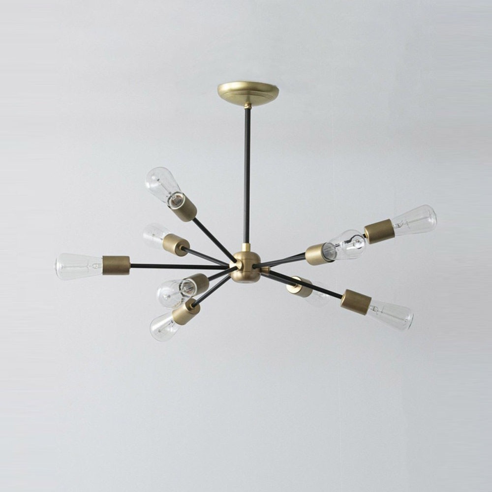 SOLID BRASS LAMP 9ARM / BLACK / ACME Furniture（アクメファニチャー） / ペンダントライト / ACM10240_dt_01.jpg