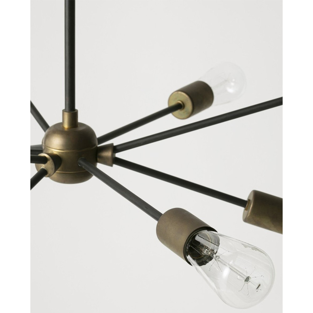 SOLID BRASS LAMP 9ARM / BLACK / ACME Furniture（アクメファニチャー） / ペンダントライト / ACM10240_dt_06.jpg