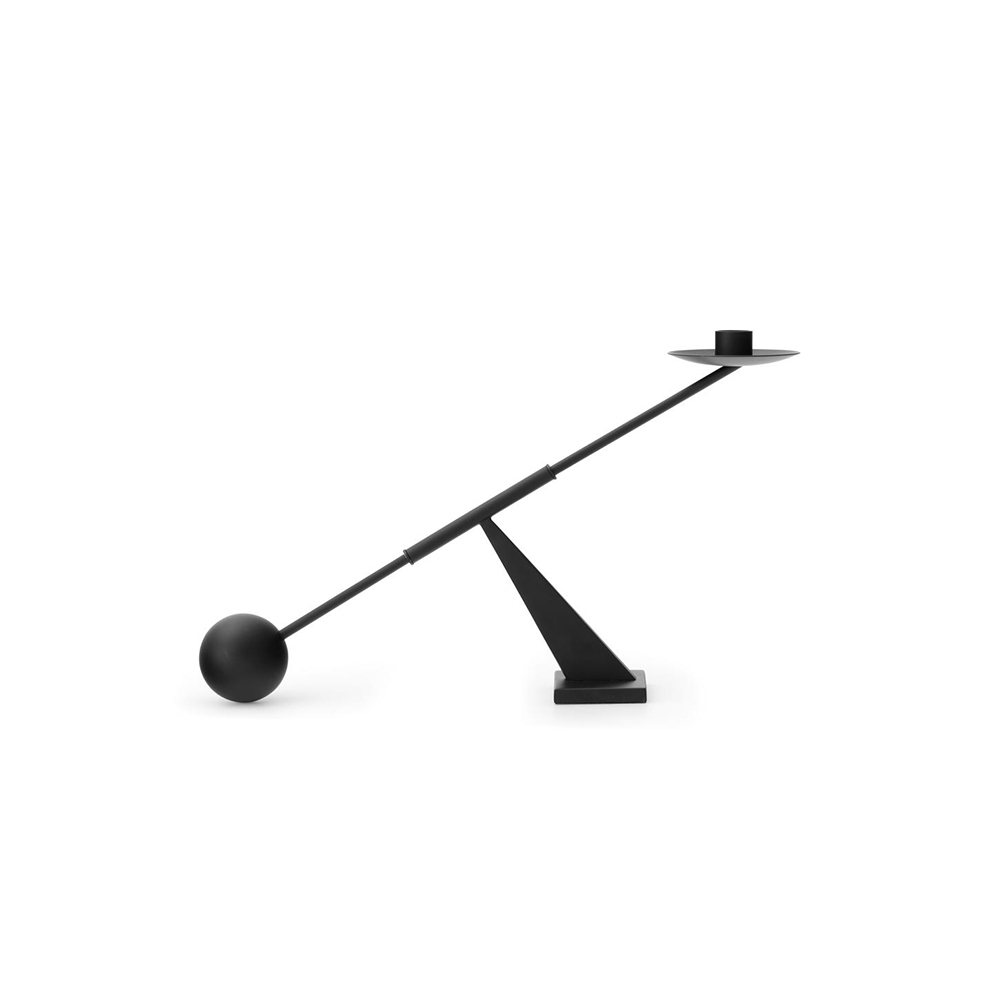 Audo Copenhagen Interconnect Candle Holder S Black / Audo Copenhagen（オドー コペンハーゲン） / その他インテリア雑貨 / ADO10034_dt_01.jpg