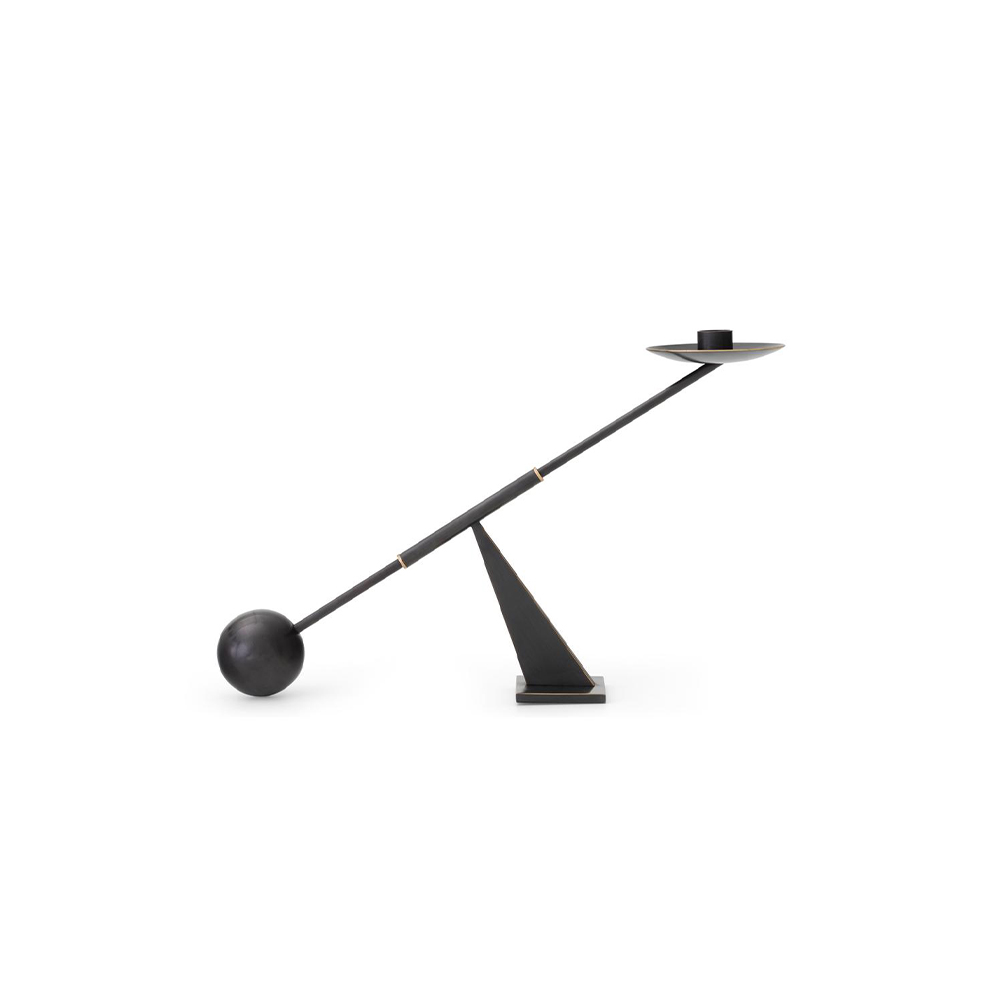 Audo Copenhagen Interconnect Candle Holder S Bronzed brass / Audo Copenhagen（オドー コペンハーゲン） / その他インテリア雑貨 / ADO10036_dt_01.jpg