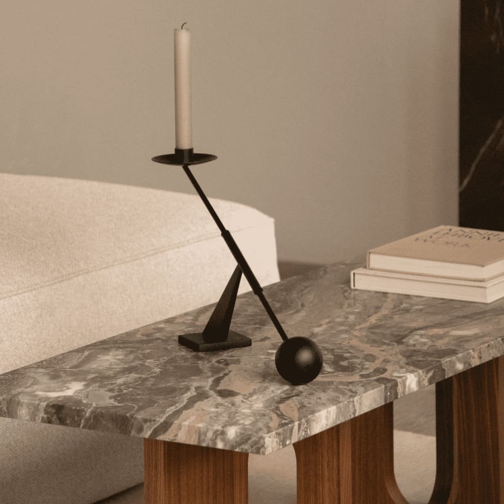 Audo Copenhagen Interconnect Candle Holder S Bronzed brass / Audo Copenhagen（オドー コペンハーゲン） / その他インテリア雑貨 / ADO10036_dt_05.jpg