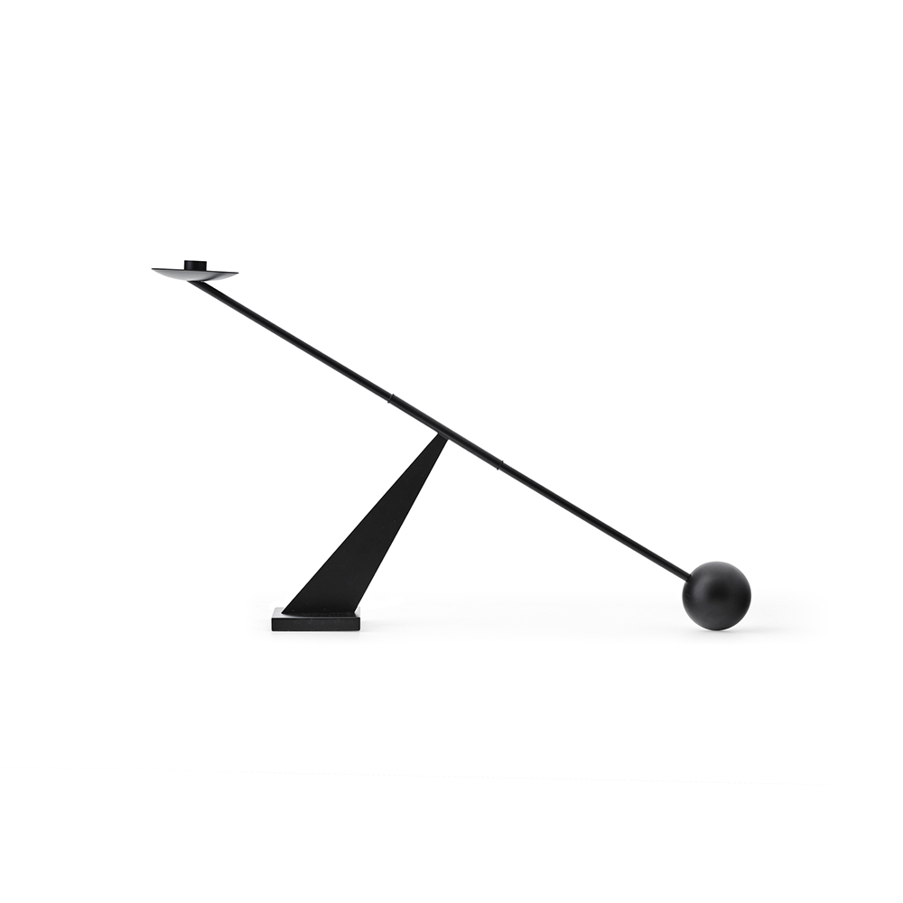 Audo Copenhagen Interconnect Candle Holder Black / Audo Copenhagen（オドー コペンハーゲン） / その他インテリア雑貨 / ADO10037_dt_01.jpg