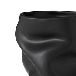 Audo Copenhagen Collapse Vase H20 / Audo Copenhagen（オドー コペンハーゲン） / 花器・フラワーベース・花瓶 / col_ADO10058BLK.jpg