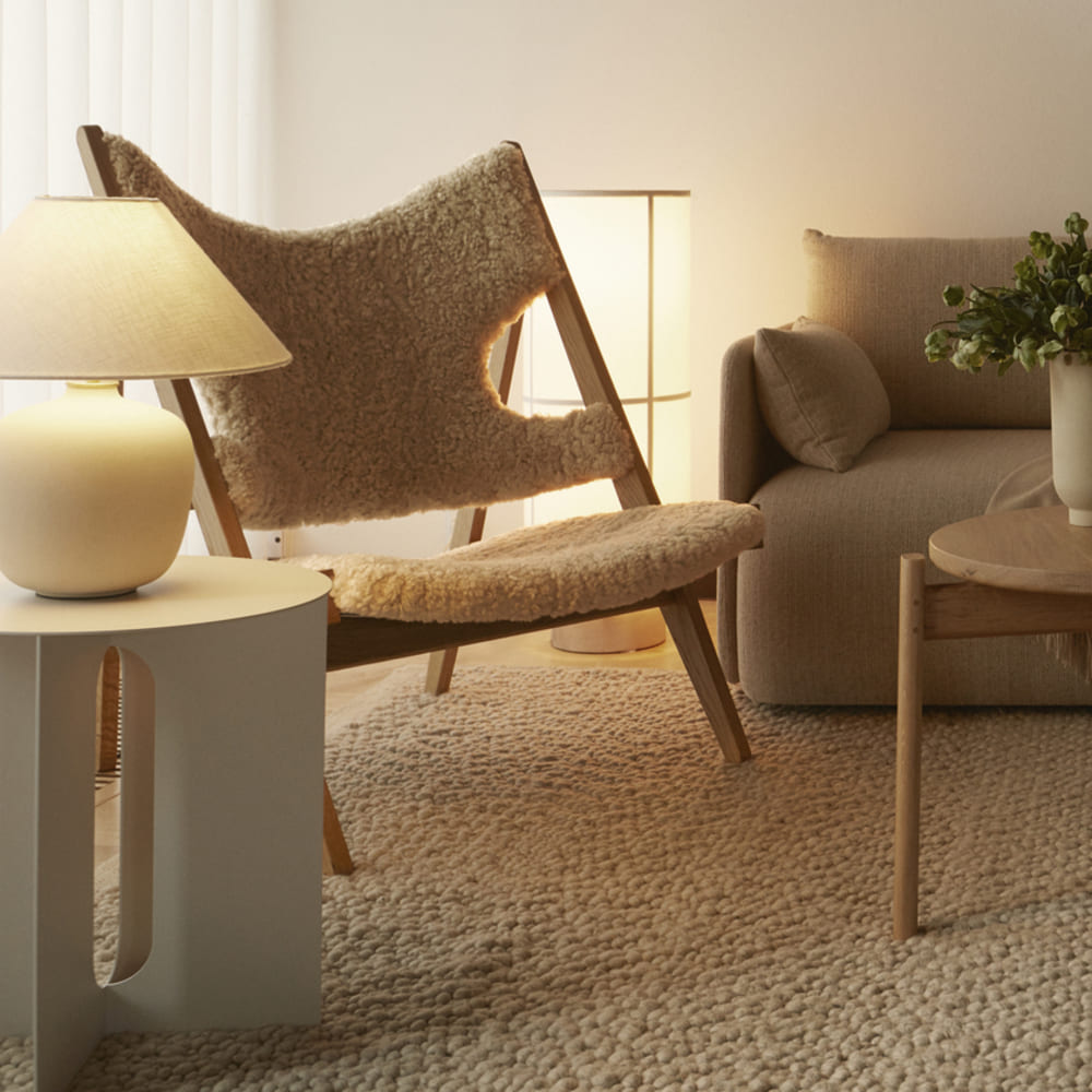 Audo Copenhagen HASHIRA FLOOR LAMP LOW H83 Raw / Audo Copenhagen（オドー コペンハーゲン） / スタンドライト・フロアライト・フロアスタンド / ADO10061_dt_09.jpg