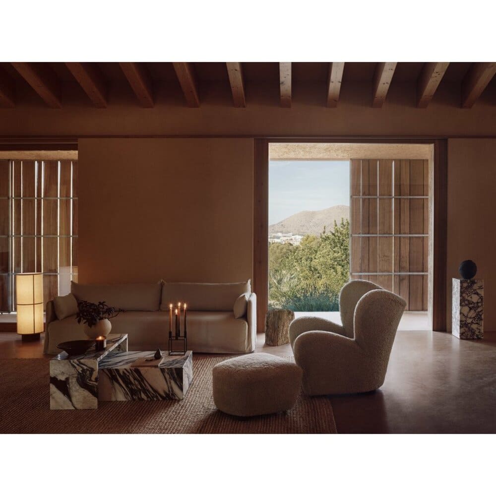 Audo Copenhagen HASHIRA FLOOR LAMP LOW H83 Raw / Audo Copenhagen（オドー コペンハーゲン） / スタンドライト・フロアライト・フロアスタンド / ADO10061_dt_11.jpg