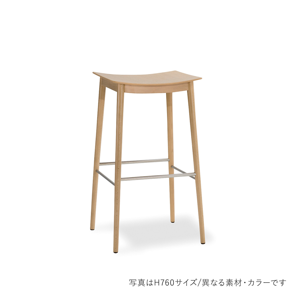 Smile Backless counter stool BQ0351 / Andreu World（アンドリューワールド） / カウンターチェア・バーチェア / AND10009DBR_ma.jpg