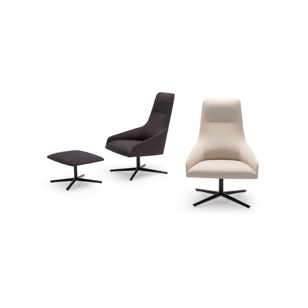 Alya High back lounge chair BU1520 aluminum 4star Black Gabriel Capture / Andreu World（アンドリューワールド） / ラウンジチェア / AND10024_dt_02.jpg