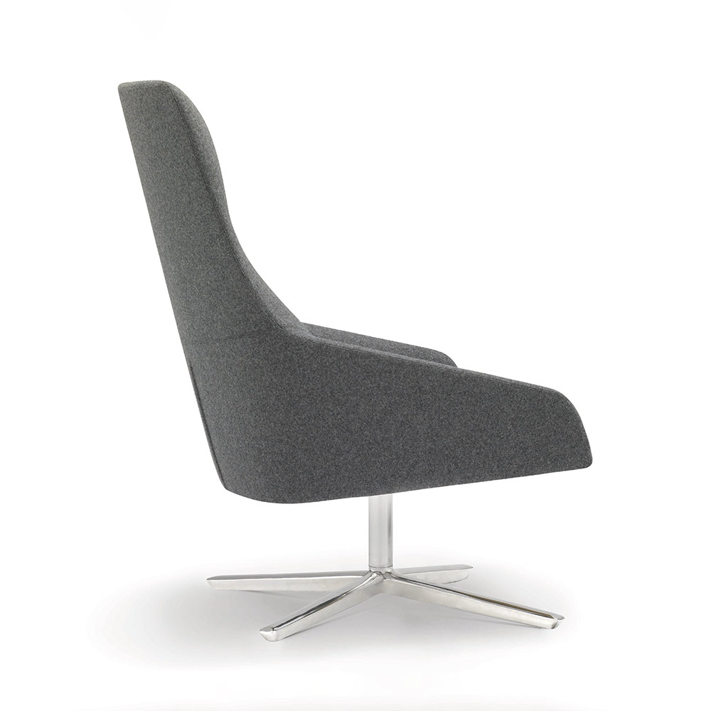 Alya High back lounge chair BU1520 aluminum 4star Polished Gabriel Capture / Andreu World（アンドリューワールド） / ラウンジチェア / AND10025_dt_03.jpg