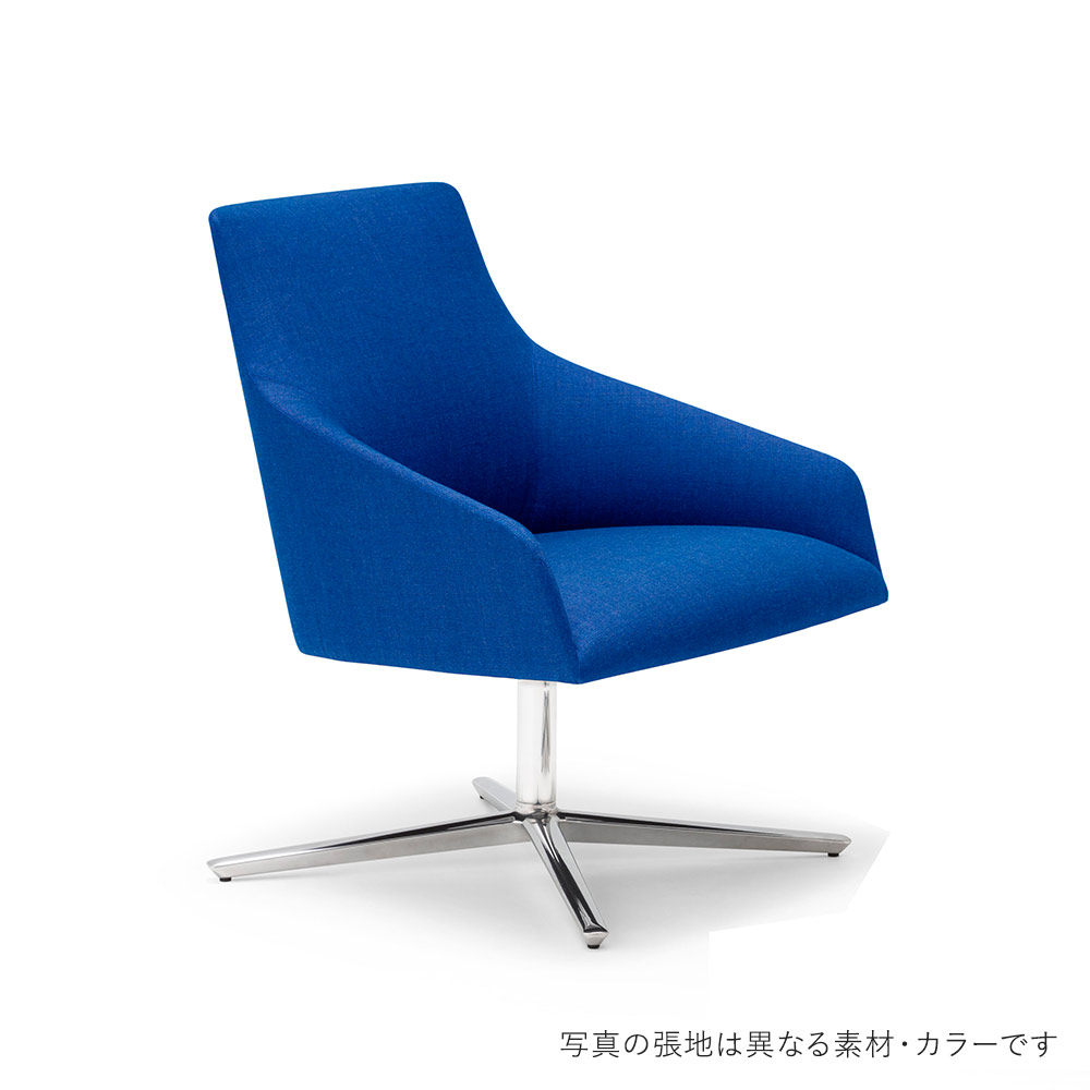 Alya Low back lounge chair BU1523 aluminum 4star Polished Gabriel Capture / Andreu World（アンドリューワールド） / ラウンジチェア / AND10027BLU_ma.jpg