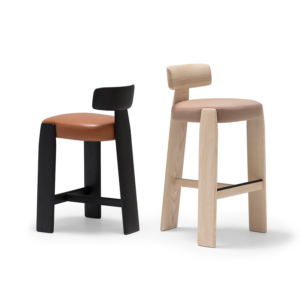 Oru Chair High stool BQ2274 Ash 381 背板 Gabriel Capture / Andreu World（アンドリューワールド） / カウンターチェア・バーチェア / AND10050_dt_01.jpg