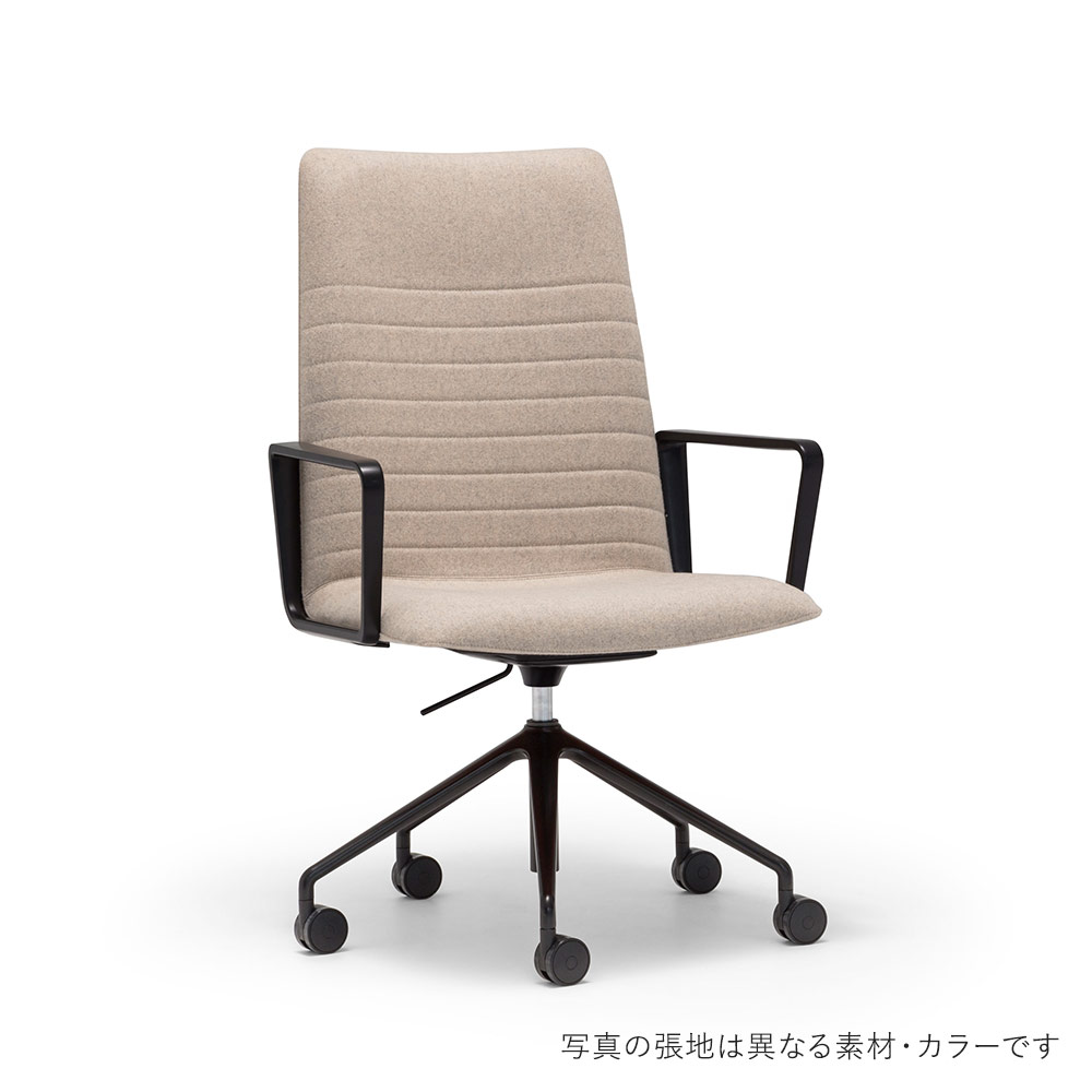 Flex Executive Intermediate back armchair SO1860 5casters Black Valencia / Andreu World（アンドリューワールド） / オフィスチェア・ワークチェア / AND10062WHT_ma.jpg