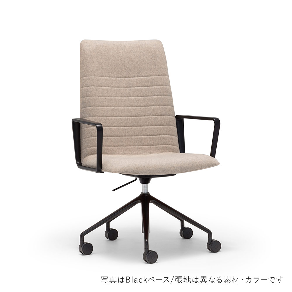 Flex Executive Intermediate back armchair SO1860 5casters Polished Valencia / Andreu World（アンドリューワールド） / オフィスチェア・ワークチェア / AND10063PPL_ma.jpg