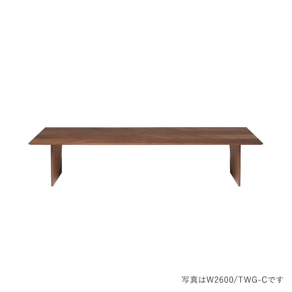 BOLERO ダイニングテーブル 木脚 W1800 / ARUNAi（アルナイ） / ダイニングテーブル / ANI10024LBR_ma.jpg