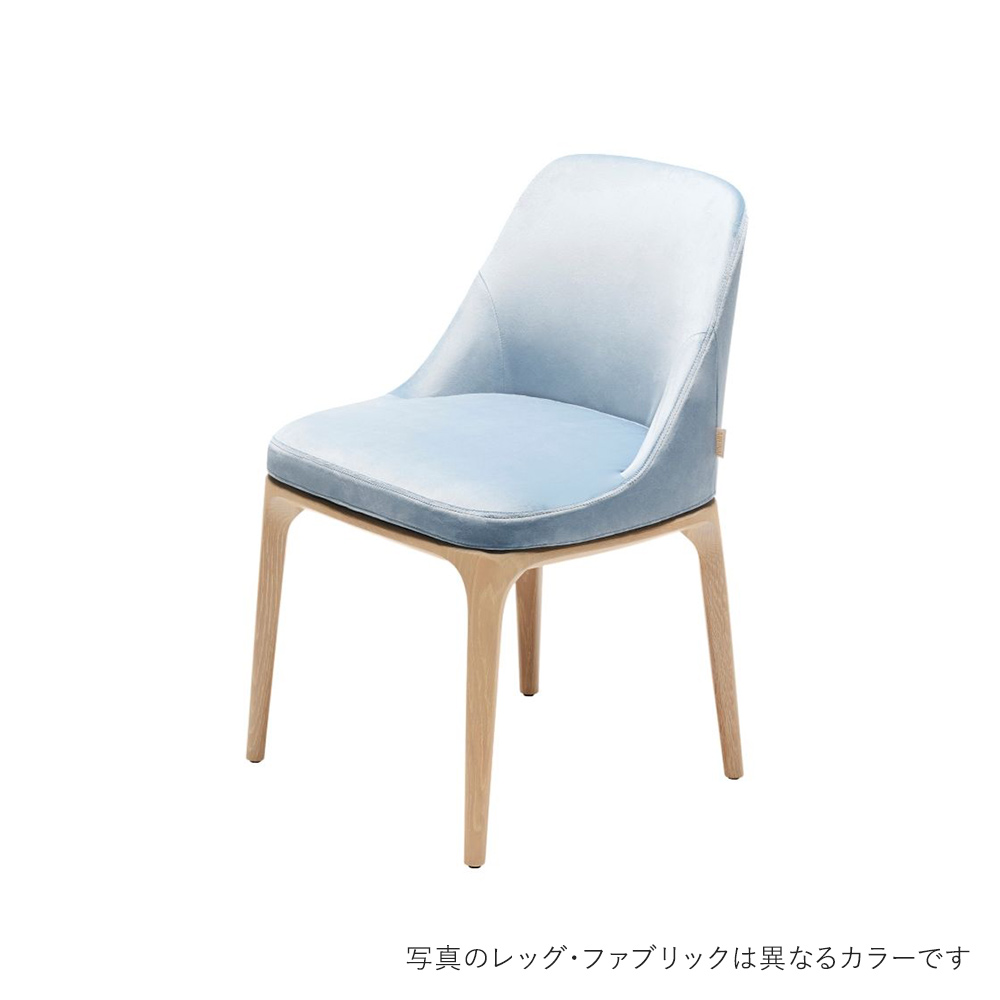 Roo ダイニングチェア アームレス グレーブラックベース VEL / ARUNAi（アルナイ） / ダイニングチェア / ANI10032DBR_ma.jpg