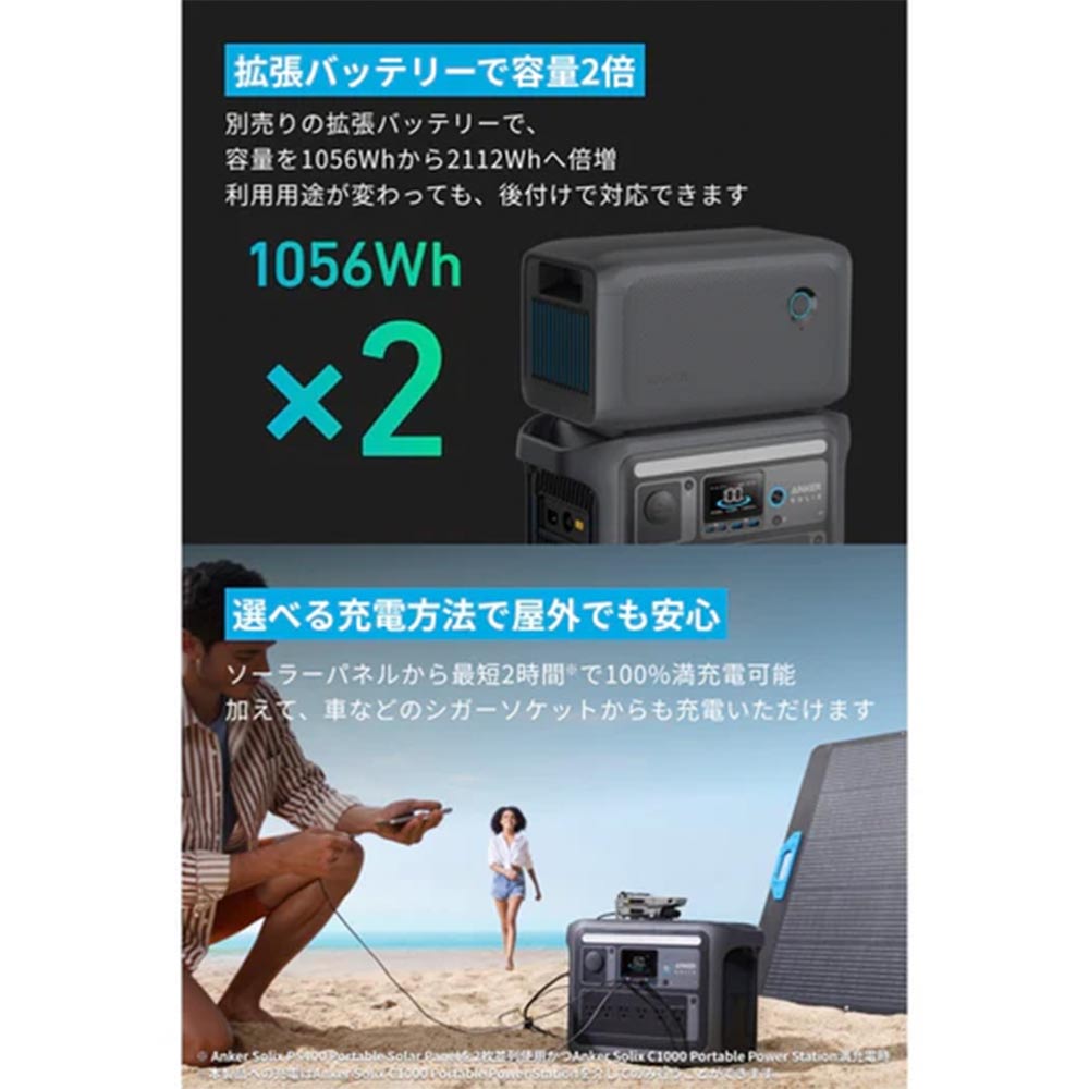 Anker Solix C1000 Portable Power Station / Anker（アンカー） / モバイルバッテリー・ポータブル電源 / ANK10004_dt_07.jpg