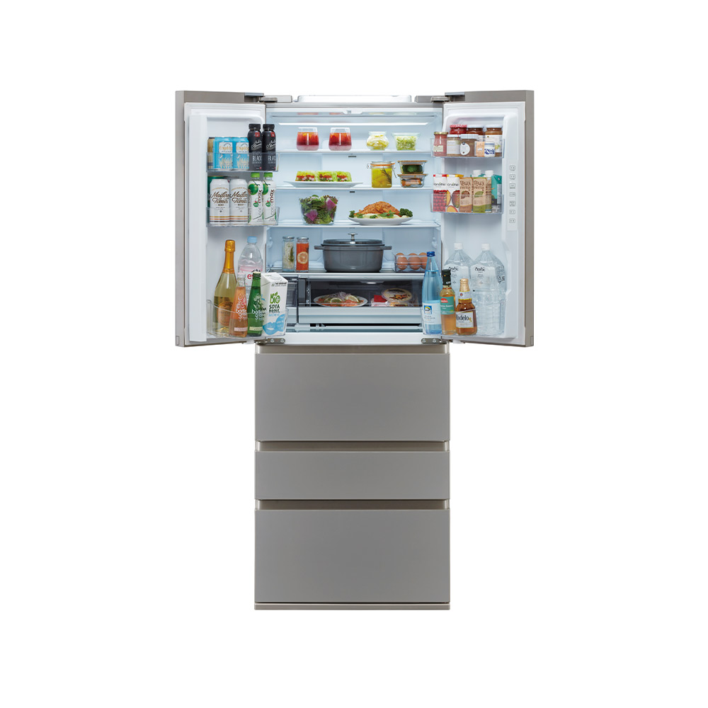 送料無料即納 【標準設置料金込】【長期5年保証付】冷蔵庫 500L以上 アクア 507L 5ドア AQR-TX51N-S クリアシルバー 観音 冷蔵庫・ 冷凍庫 CONVERSADEQUINTALCOM