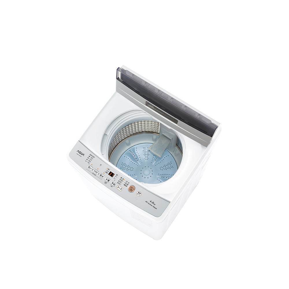 AQUA AQUA 全自動洗濯機 4.5kg ホワイト AQW-S4P(W) / アクア AQUA AQUA 全自動洗濯機 4.5kg ホワイト AQW-S4P(W) / アクア