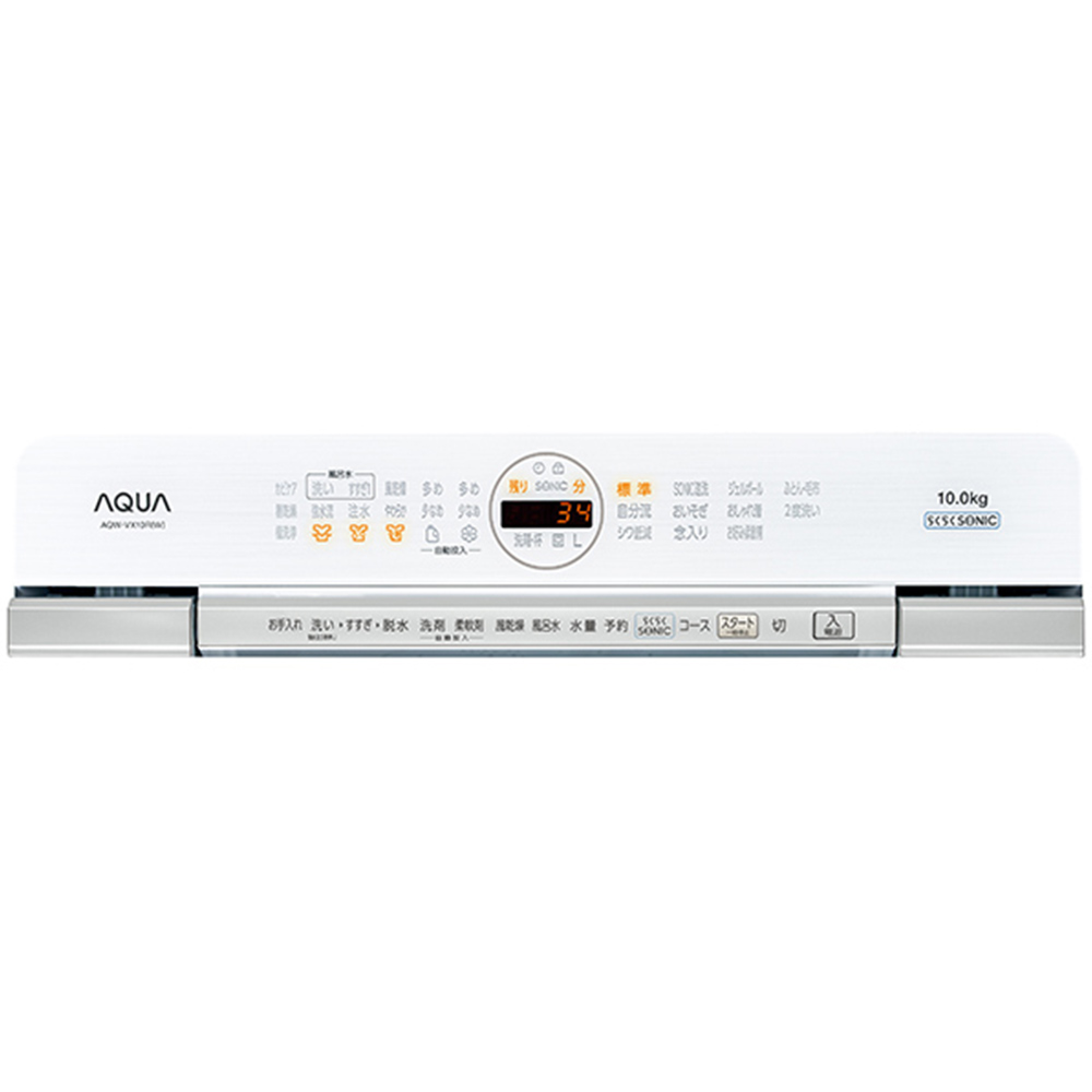 AQUA AQUA 全自動洗濯機 Prette plus 10.0kg ホワイト AQW-VX10R AQUA AQUA 全自動洗濯機 Prette plus 10.0kg ホワイト AQW-VX10R