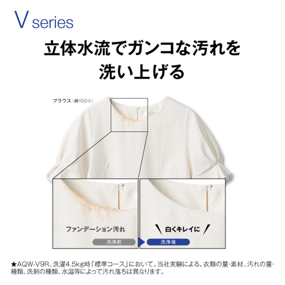 AQUA 全自動洗濯機 9.0kg ホワイト AQW-V9R W / AQUA（アクア） / 洗濯機 / AQU10173_dt_10.jpg
