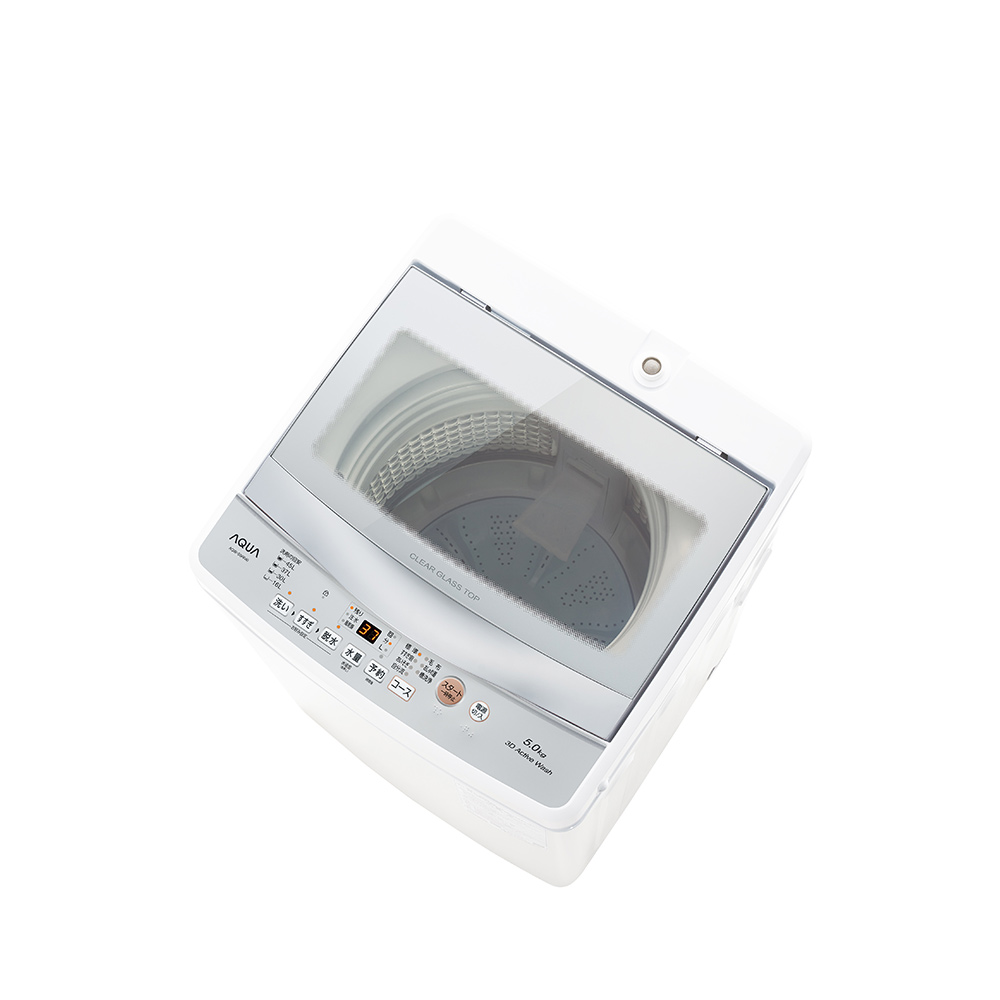 AQUA 全自動洗濯機 6.0kg ホワイト AQW-S5R W / AQUA（アクア） / 洗濯機 / AQU10201_dt_01.jpg