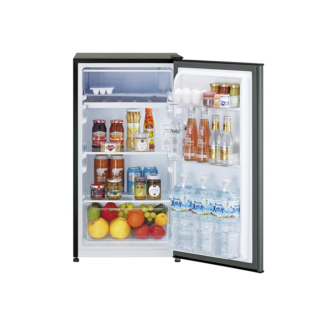 AQUA 1ドア冷蔵庫 90L ダークシルバー AQR-9R DS (右開き) / AQUA（アクア） / 冷蔵庫・冷凍庫 / AQU10204_dt_02.jpg