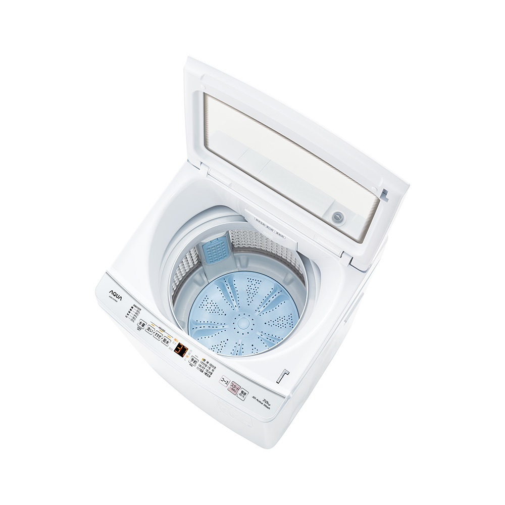 AQUA 全自動洗濯機 7.0kg ホワイト AQW-S7R W / AQUA（アクア） / 洗濯機 / AQU10206_dt_02.jpg