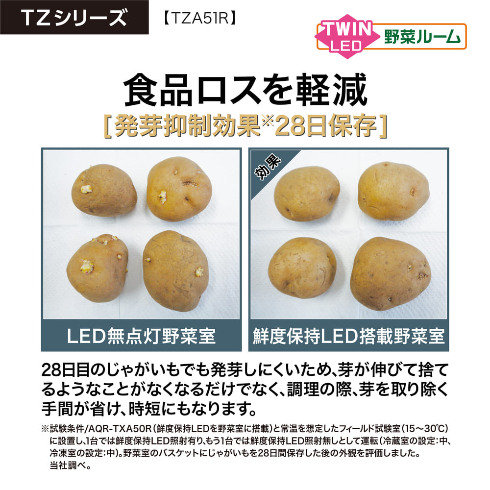 AQUA 4ドア冷蔵庫 TZ SERIES 512L AQR-TZA51R (観音開き) / AQUA（アクア） / 冷蔵庫・冷凍庫 / AQU10224_dt_23.jpg