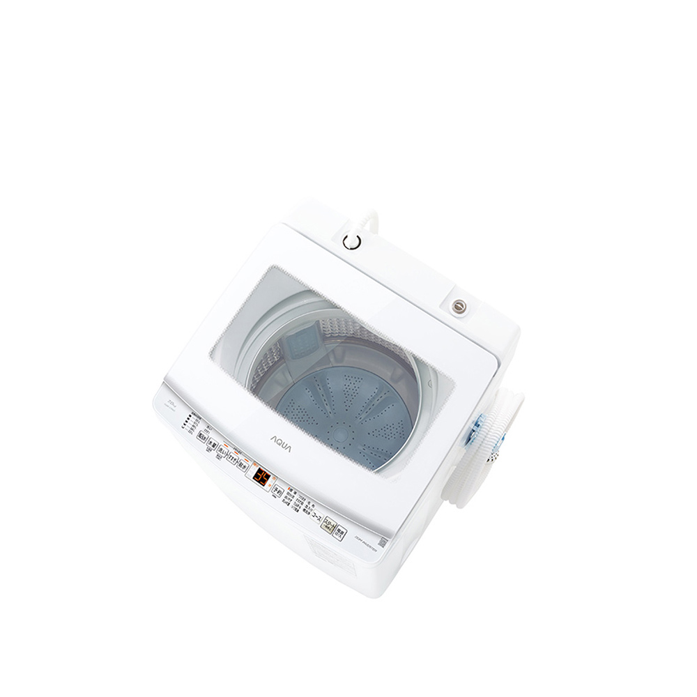 AQUA 全自動洗濯機 7.0kg ホワイト AQW-V7A-W / AQUA（アクア） / 洗濯機 / AQU10254_dt_01.jpg