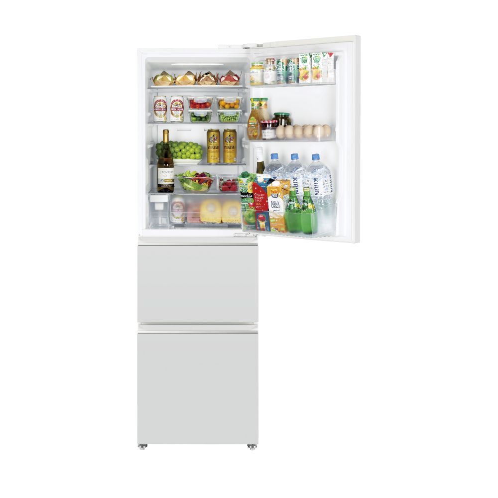 AQUA 3ドア冷蔵庫 309L ライトグレー AQR-S31A W (右開き) / AQUA（アクア） / 冷蔵庫・冷凍庫 / AQU10287_dt_01.jpg