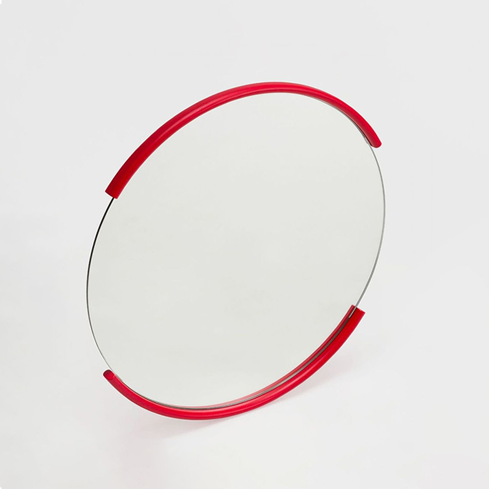 Split Mirror Small ARIAKE / ARIAKE（アリアケ） / 壁掛けミラー・壁掛け鏡・鏡台・スタンドミラー / ARI10001RED_ma.jpg
