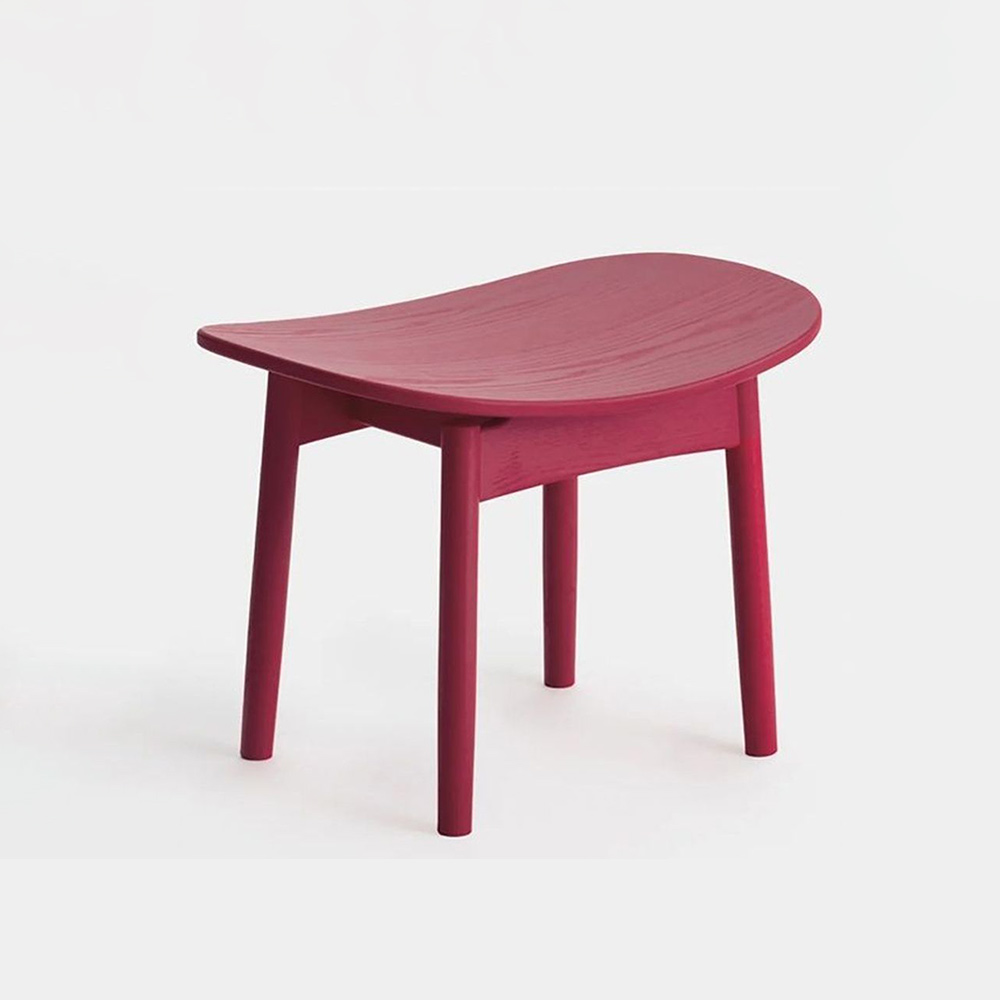 Saga Lounge Stool Wood Seat H415 ARIAKE / ARIAKE（アリアケ） / スツール / ARI10013RED_ma.jpg