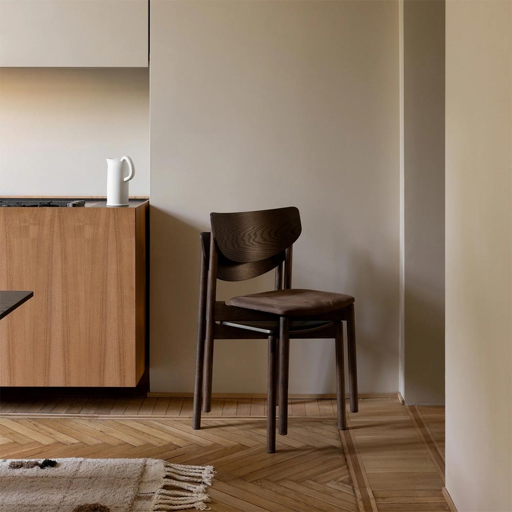 Hane Chair Oak Smoke 背・座面張地(Baton) ARIAKE / ARIAKE（アリアケ） / ダイニングチェア / ARI10039_dt_02.jpg