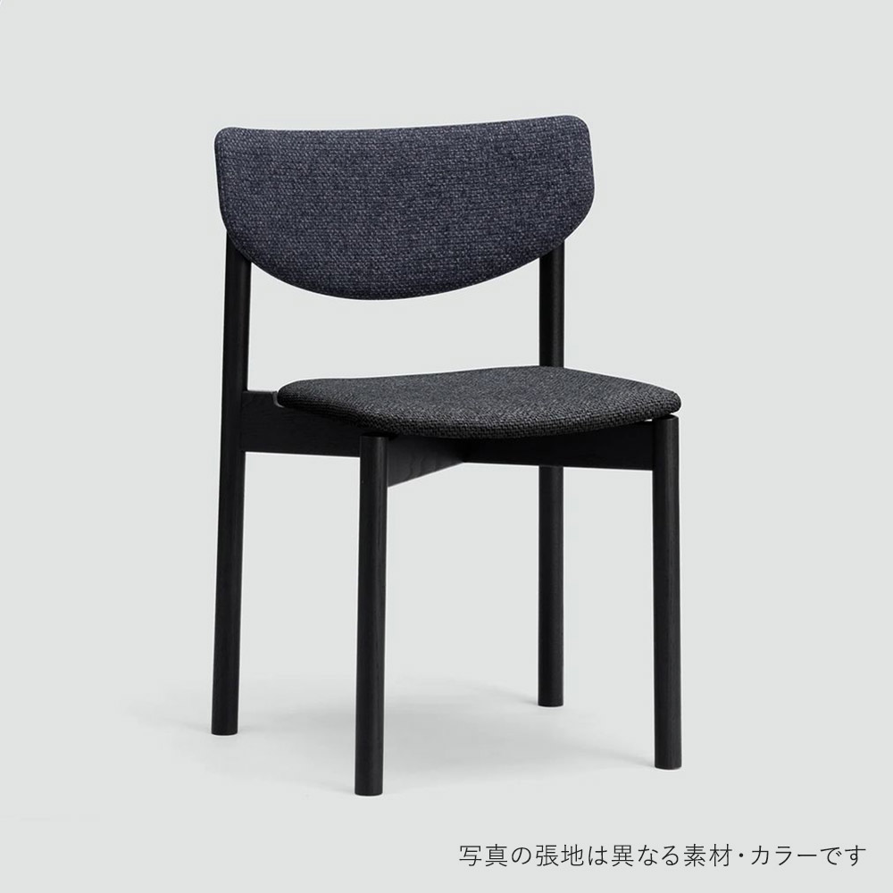 Hane Chair Ash Sumi 背・座面張地(Maple) ARIAKE / ARIAKE（アリアケ） / ダイニングチェア / ARI10044BLK_ma.jpg