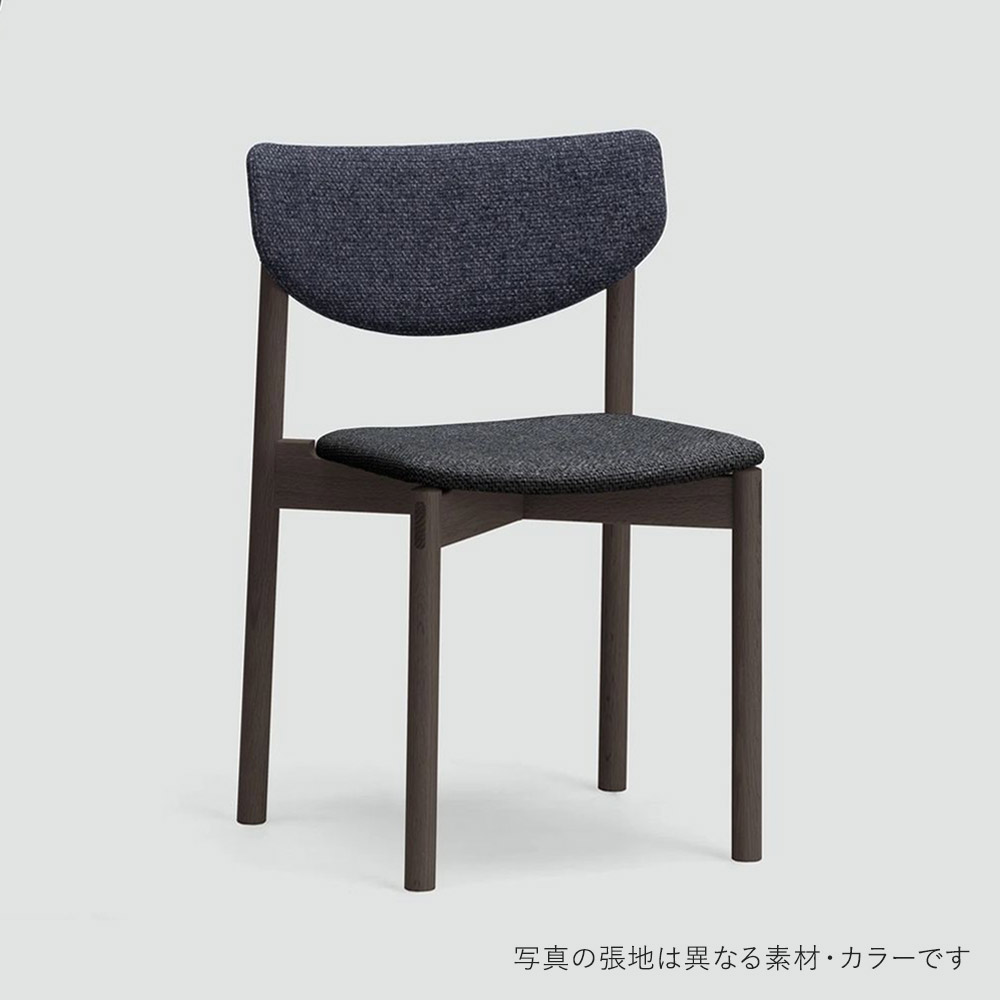 Hane Chair Oak Smoke 背・座面張地(Molly2) ARIAKE / ARIAKE（アリアケ） / ダイニングチェア / ARI10047GRY_ma.jpg