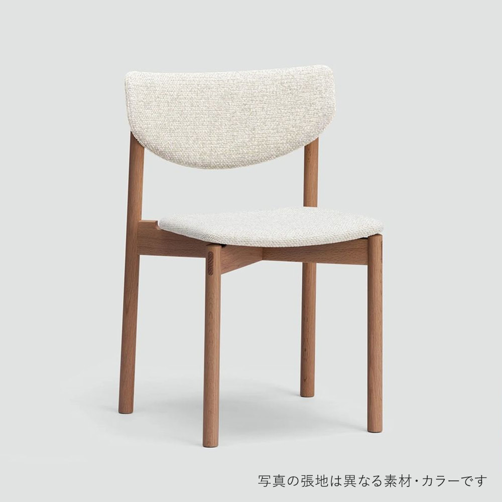 Hane Chair Oak Natural 背・座面張地(Molly2) ARIAKE / ARIAKE（アリアケ） / ダイニングチェア / ARI10050GRY_ma.jpg