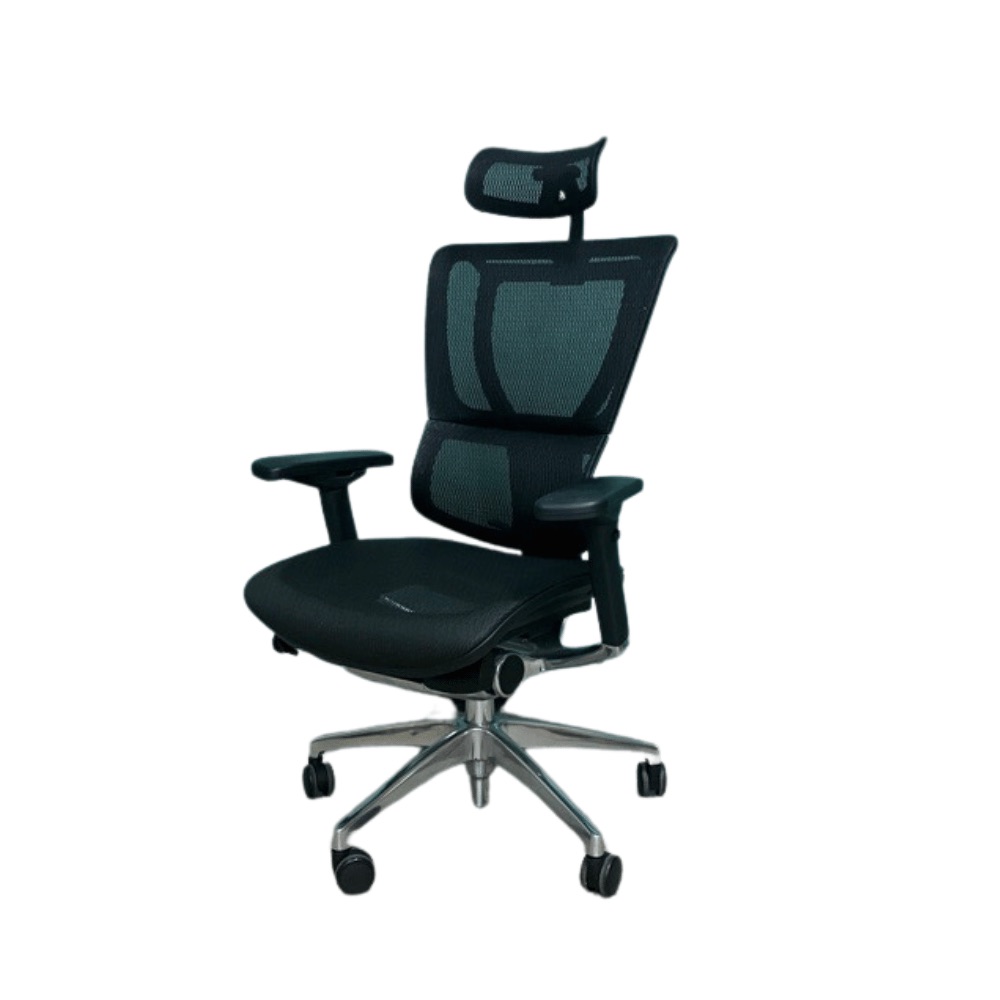 Ergohuman Fit シリーズ フィット ヘッドレスト 可動肘 高機能チェア OO-AB-3DHAM-KM-11 OHW / Ergohuman（エルゴヒューマン） / オフィスチェア・ワークチェア / AWN30074BLK_ma.jpg