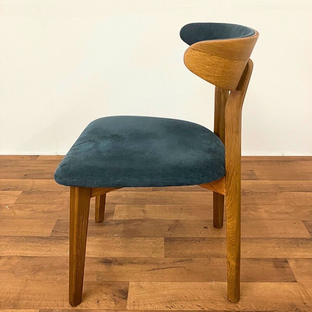 SQUARE ROOTS BOMA CHAIR SMOKED OAK/NAVY FABRIC ブラウン OHW / SQUARE ROOTS（スクエアルーツ） / ダイニングチェア / AWN30086_dt_06.jpg