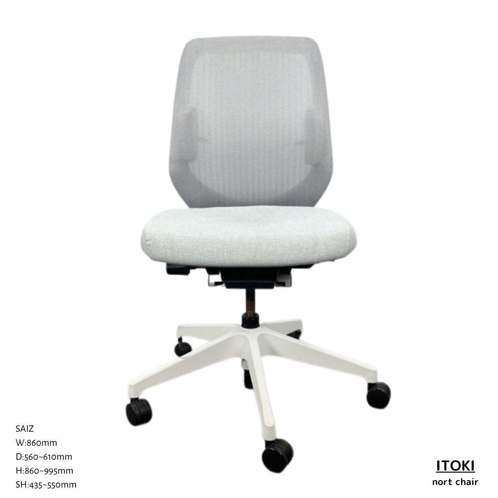 ITOKI nort chair ノートチェア KJ-160JE-W9T7 オフィスチェア 2021年製 OHW / ITOKI（イトーキ） / オフィスチェア・ワークチェア / AWN30117_dt_04.jpg