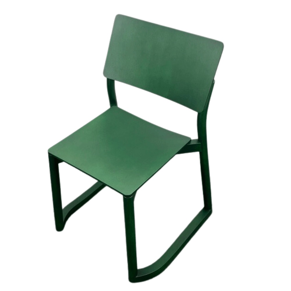 Karimoku New Standard PANORAMA CHAIR with RUNNERS C3425JS000 MOSS GREEN OHW / Karimoku New Standard（カリモクニュースタンダード） / ダイニングチェア / AWN30173GRN_ma.jpg