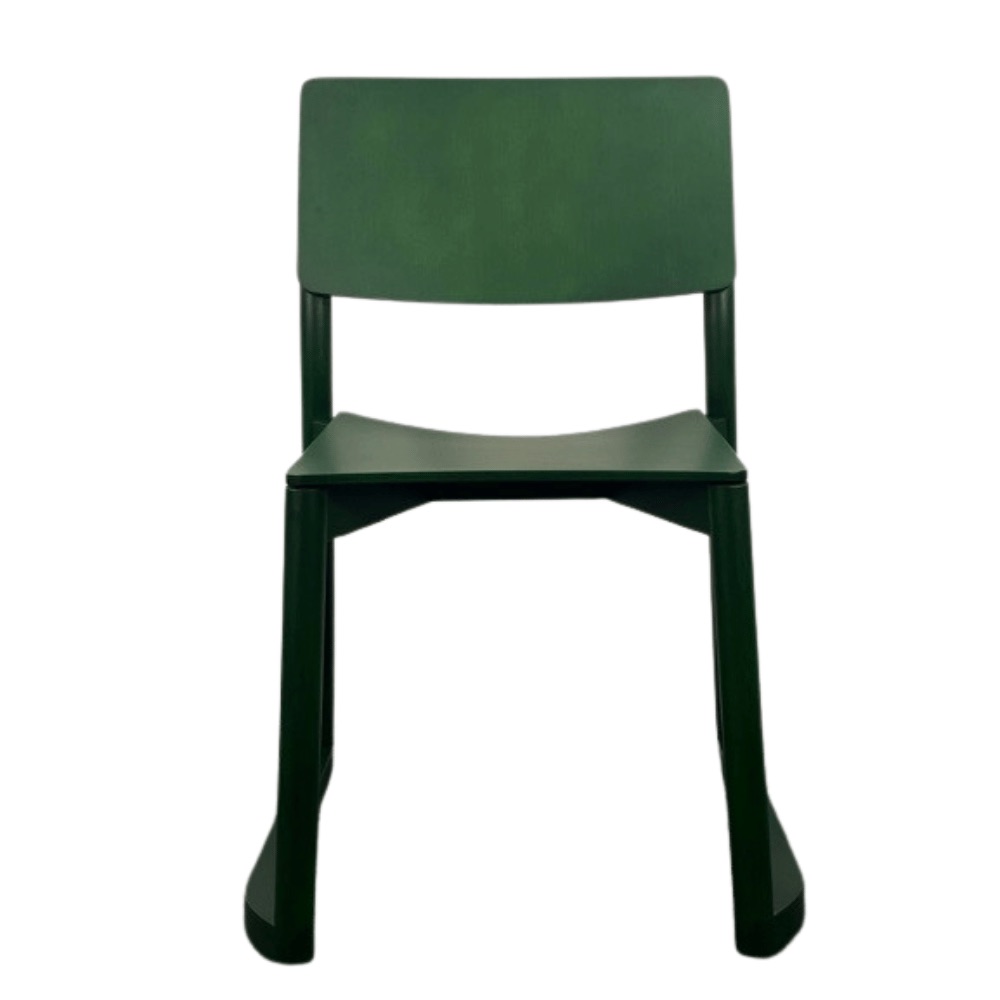 Karimoku New Standard PANORAMA CHAIR with RUNNERS C3425JS000 MOSS GREEN OHW / Karimoku New Standard（カリモクニュースタンダード） / ダイニングチェア / AWN30173_dt_01.jpg