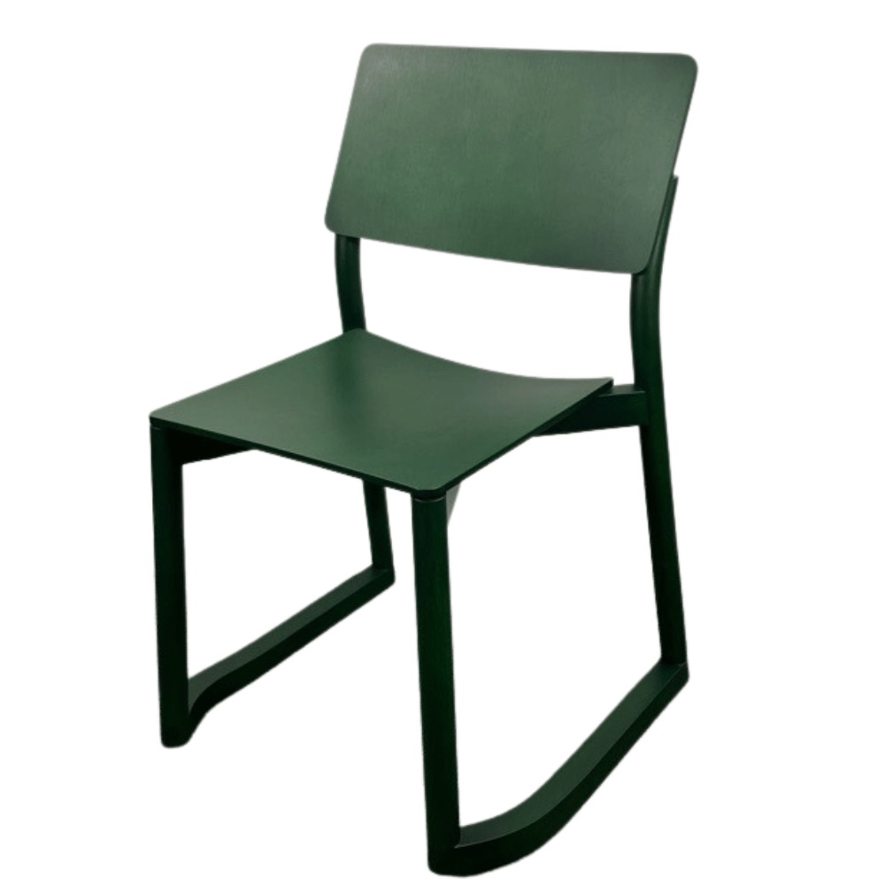 Karimoku New Standard PANORAMA CHAIR with RUNNERS C3425JS000 MOSS GREEN OHW / Karimoku New Standard（カリモクニュースタンダード） / ダイニングチェア / AWN30173_dt_05.jpg