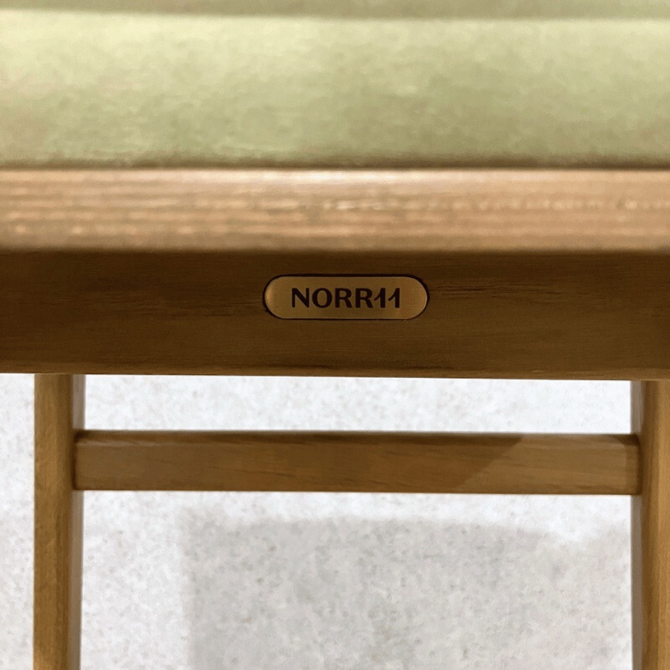 NORR11 Elephant Bar  Stool Light Smoked Oak Velvet  Light Green 75cm OHW / NORR11（ノアイレブン） / スツール / AWN30188_dt_05.jpg