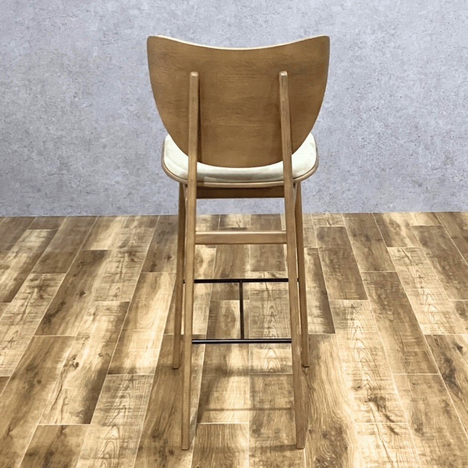 NORR11 Elephant Bar  Stool Light Smoked Oak Velvet  Light Green 75cm OHW / NORR11（ノアイレブン） / スツール / AWN30188_dt_06.jpg