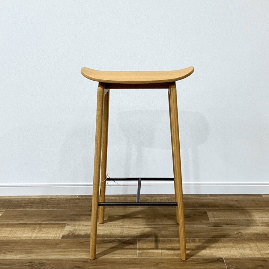 NORR11 NY11 Bar Stool (65cm) Natural Oak OHW / NORR11（ノアイレブン） / スツール / AWN30206_dt_01.jpg