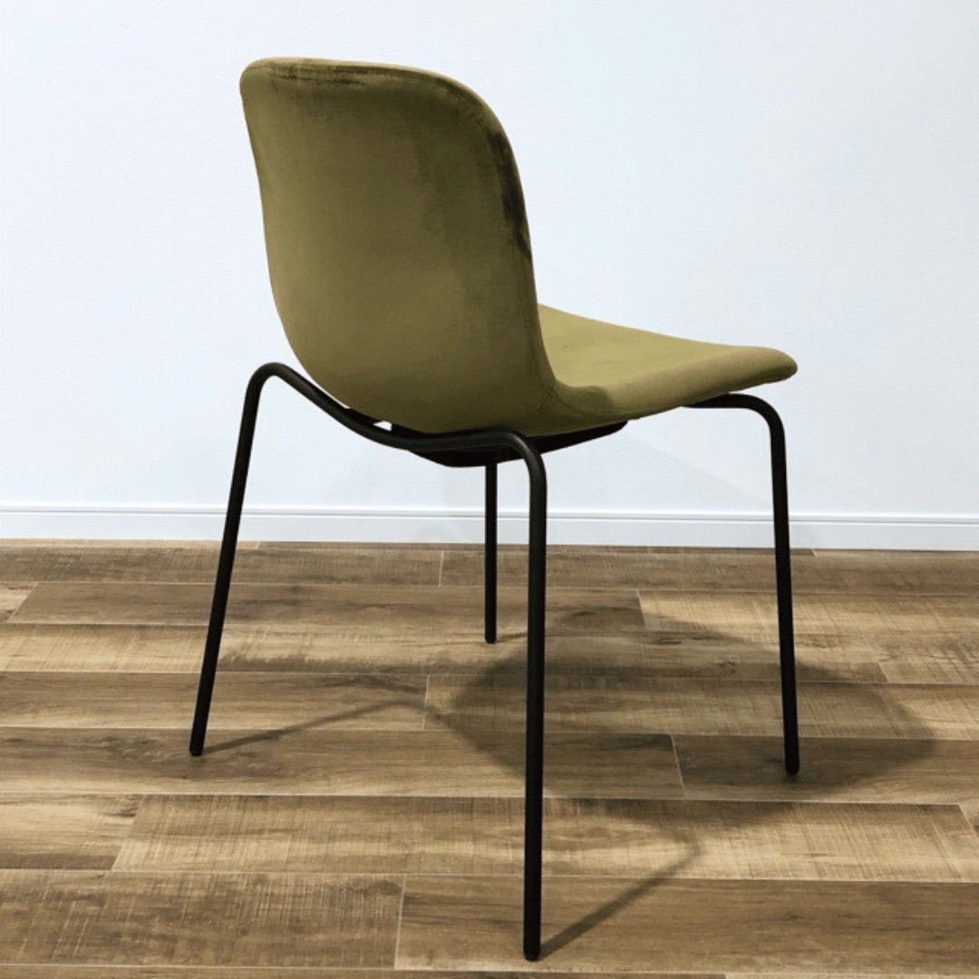 NORR11 Langue Chair Soft Steel Velvet / Black Frame OHW / NORR11（ノアイレブン） / ダイニングチェア / AWN30207_dt_02.jpg