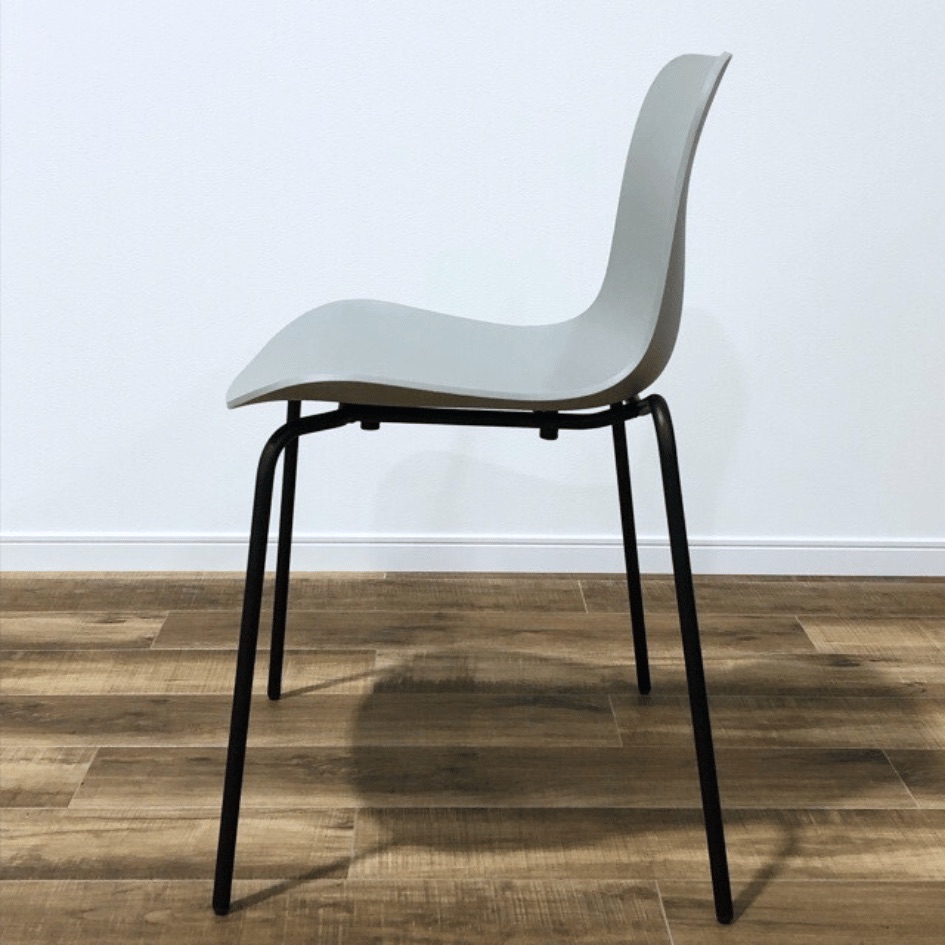 NORR11 LANGUE CHAIR Steel Brass Frame Flint Grey/Black OHW / NORR11（ノアイレブン） / スツール / AWN30208_dt_03.jpg